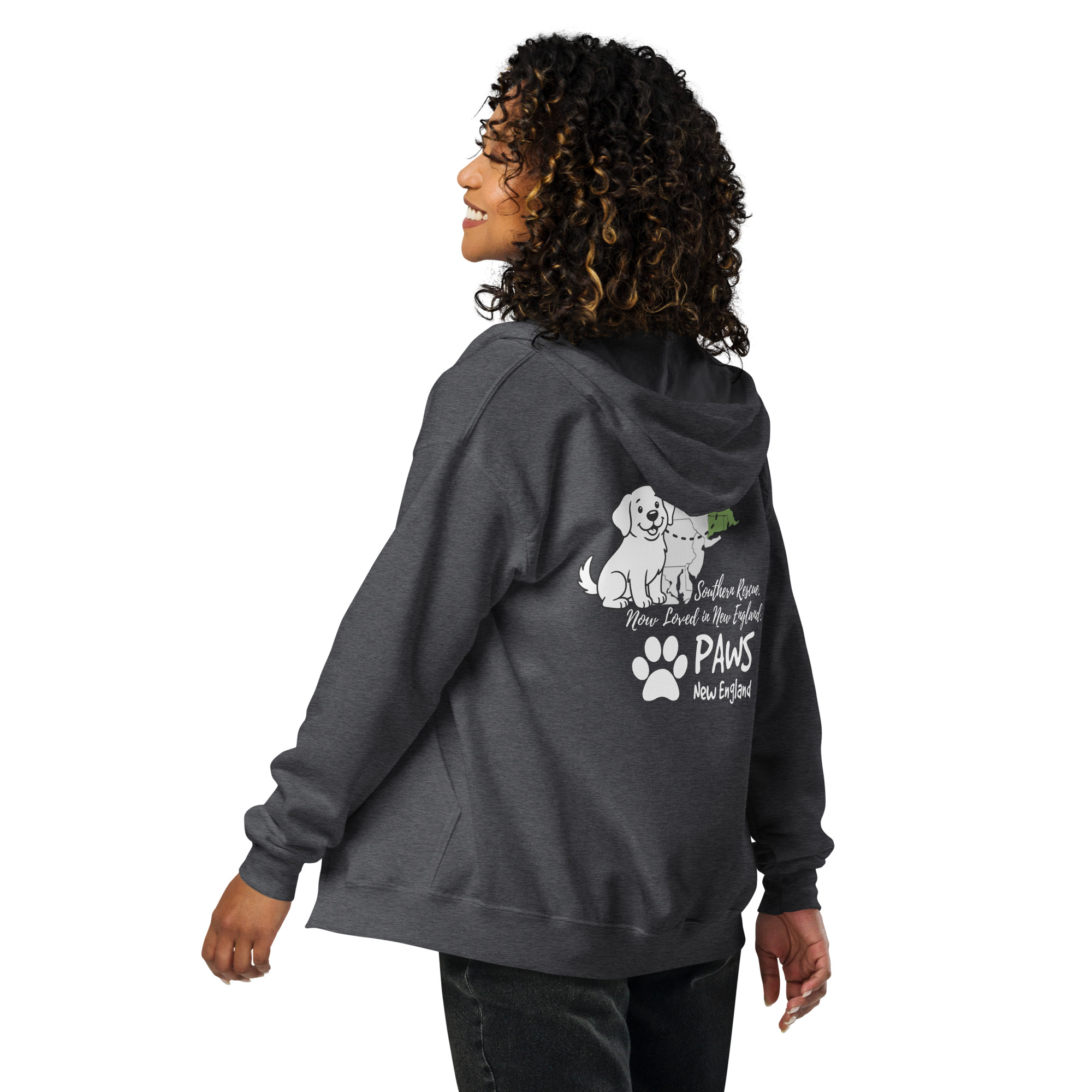 PAWS “Rescue Journey” Zip Hoodie - Image 6