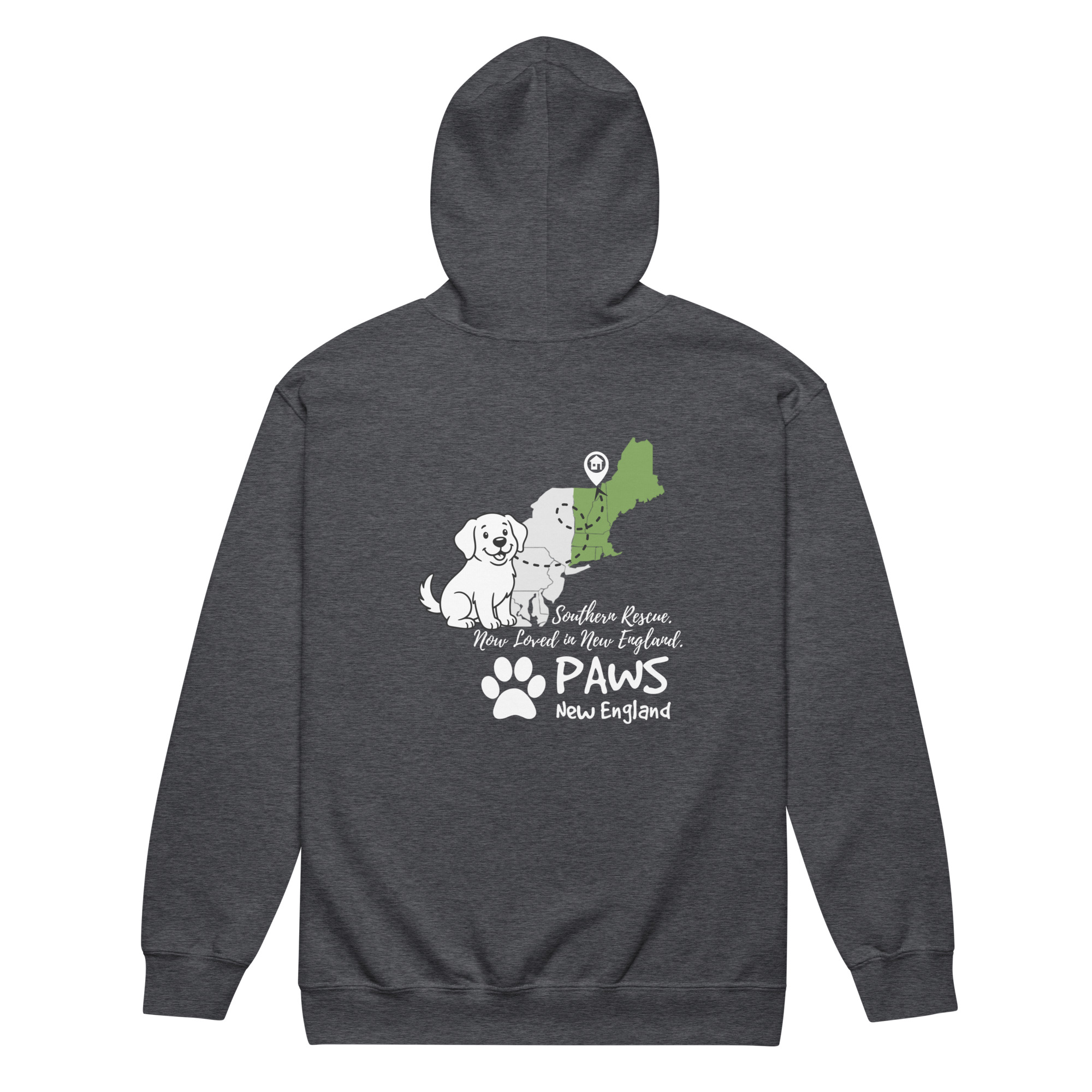 PAWS “Rescue Journey” Zip Hoodie - Image 5