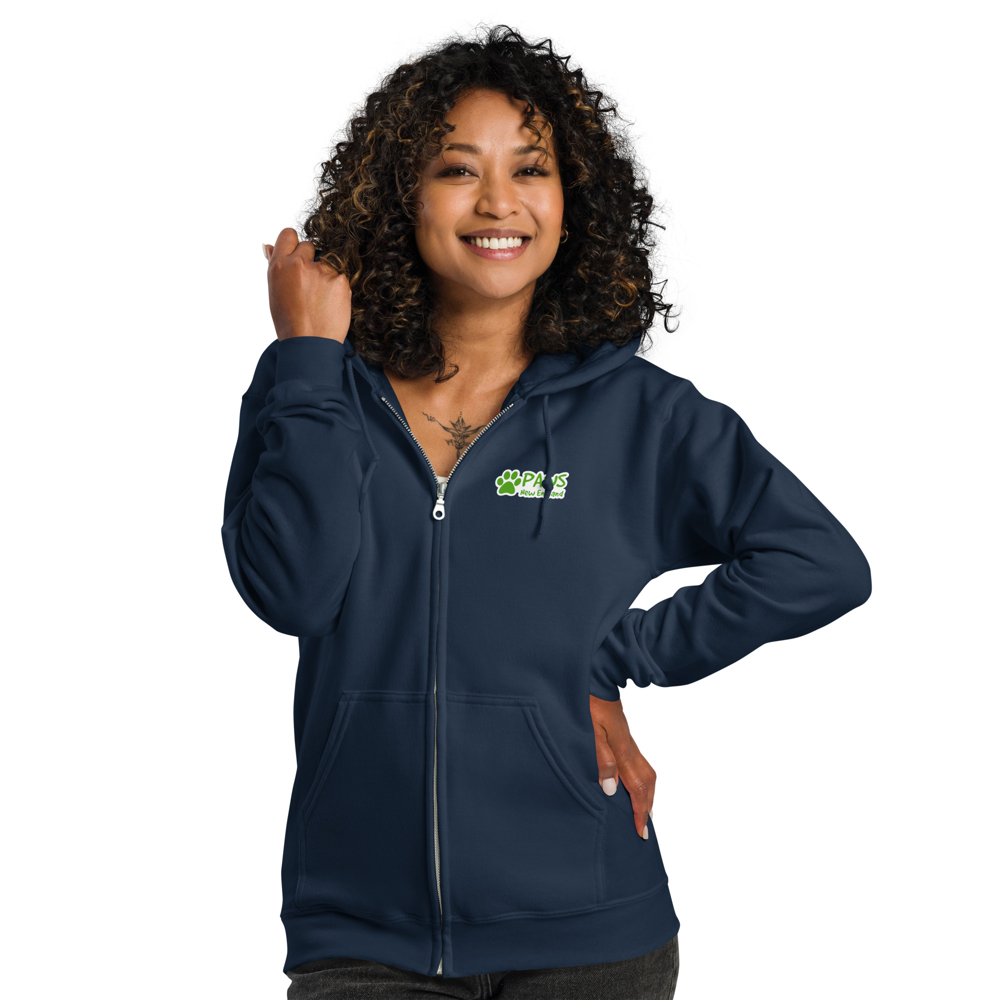 PAWS Mission Circle Zip Hoodie - Image 6