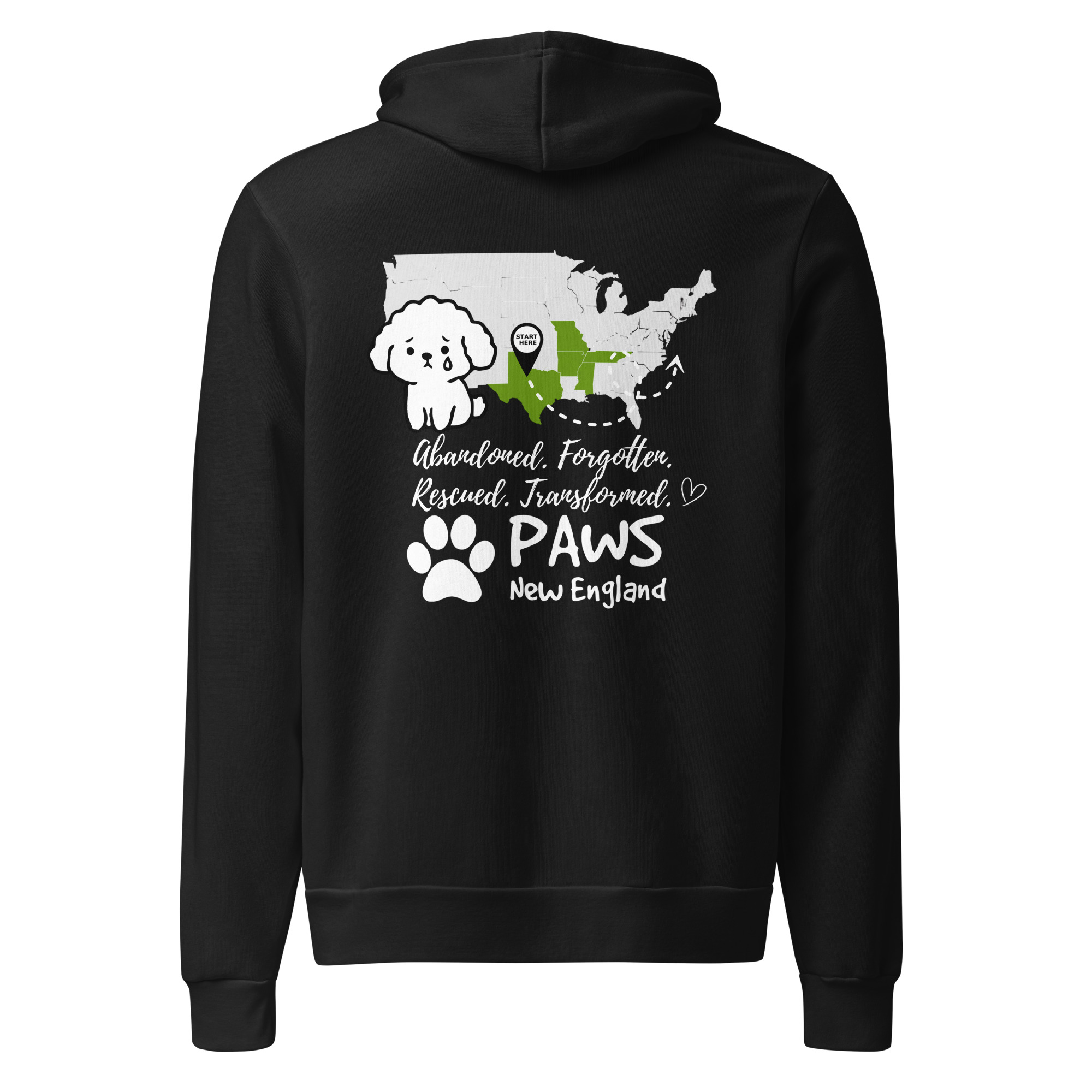 PAWS “Rescue Journey” Premium Hoodie - Image 4