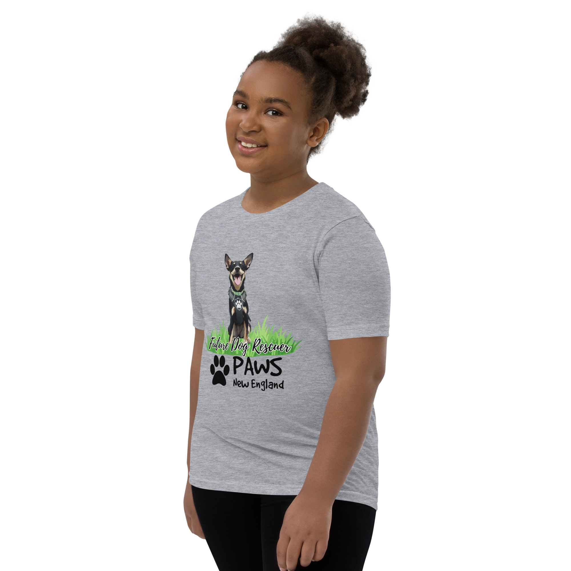 PAWS “Future of Rescue” Youth Tee (light) - Image 8