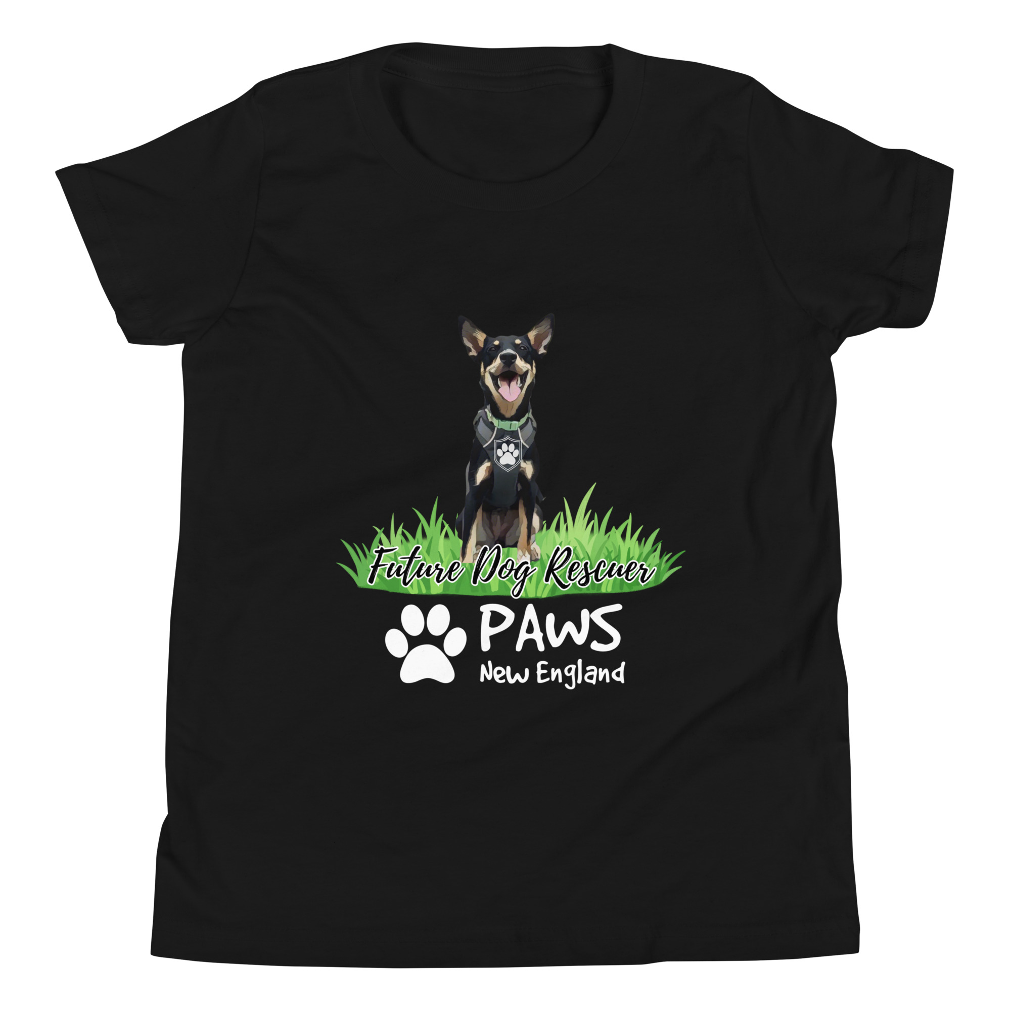 PAWS “Future of Rescue” Youth Tee (dark)