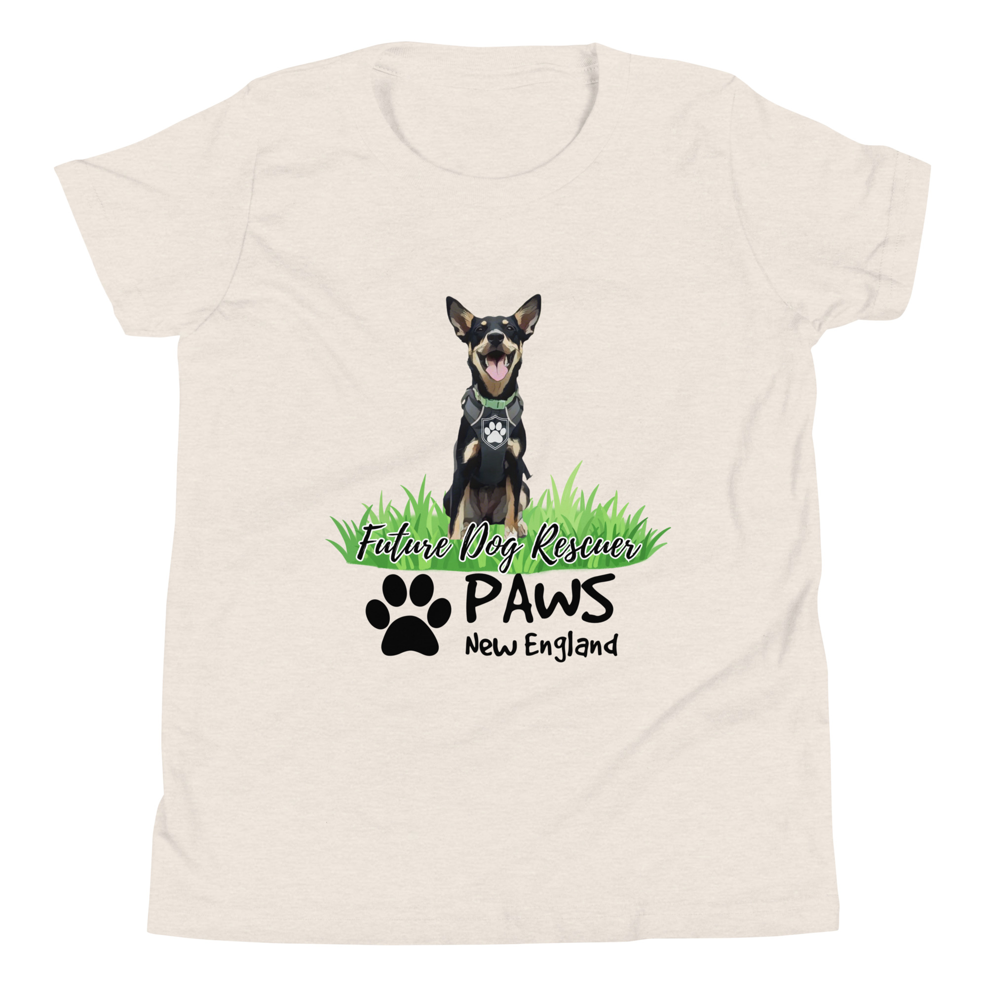 PAWS “Future of Rescue” Youth Tee (light) - Image 2