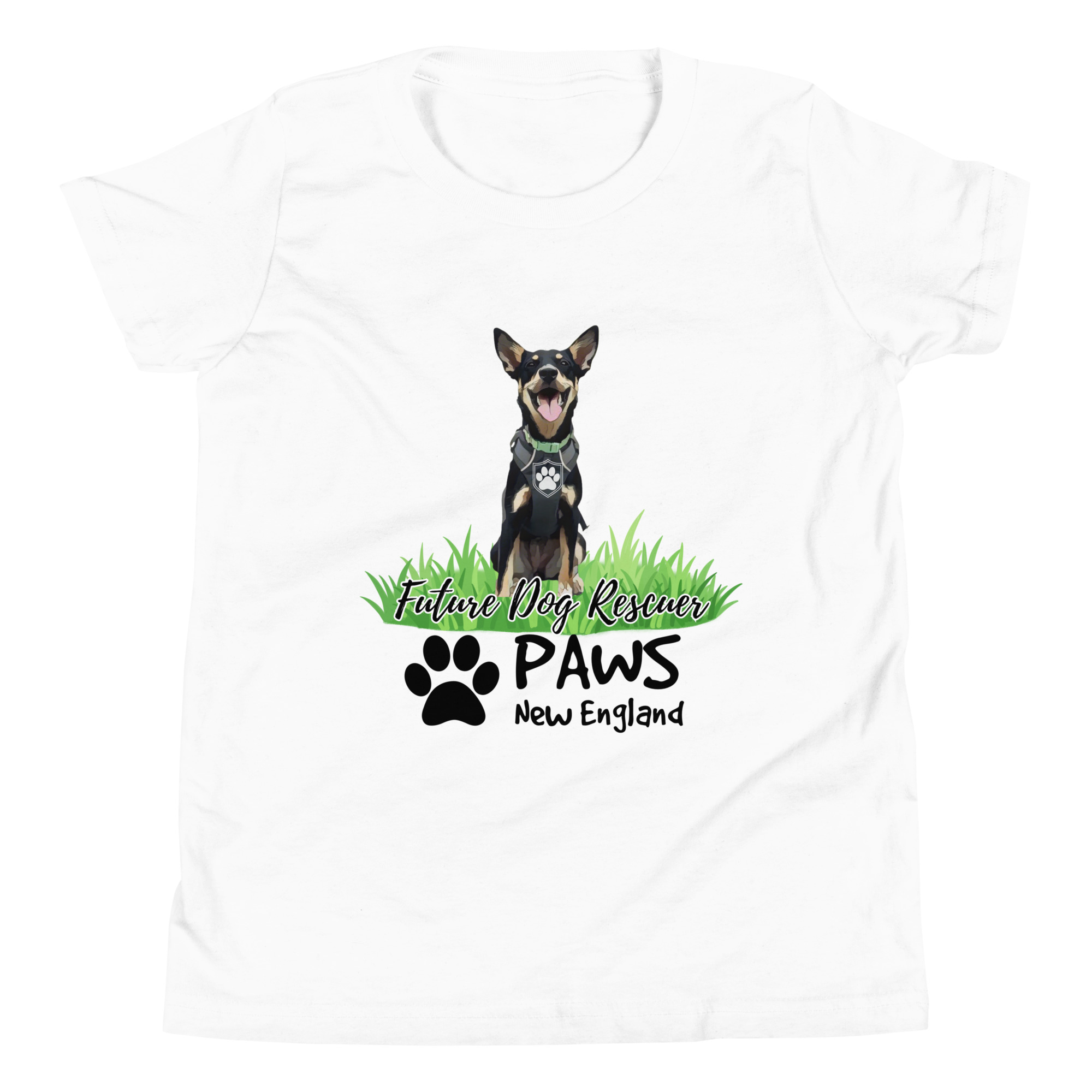 PAWS “Future of Rescue” Youth Tee (light) - Image 3