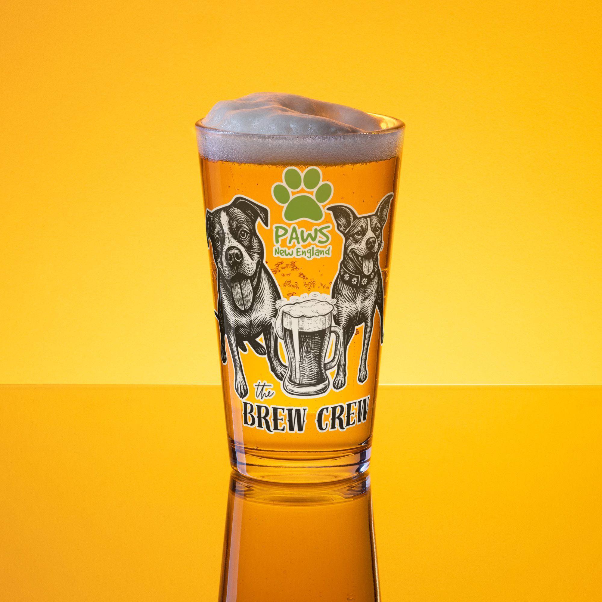 Special Event - The Brew Crew - Shaker pint glass