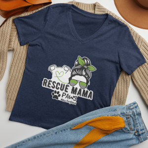 Limited Edition - Rescue Mama V-Neck Tee