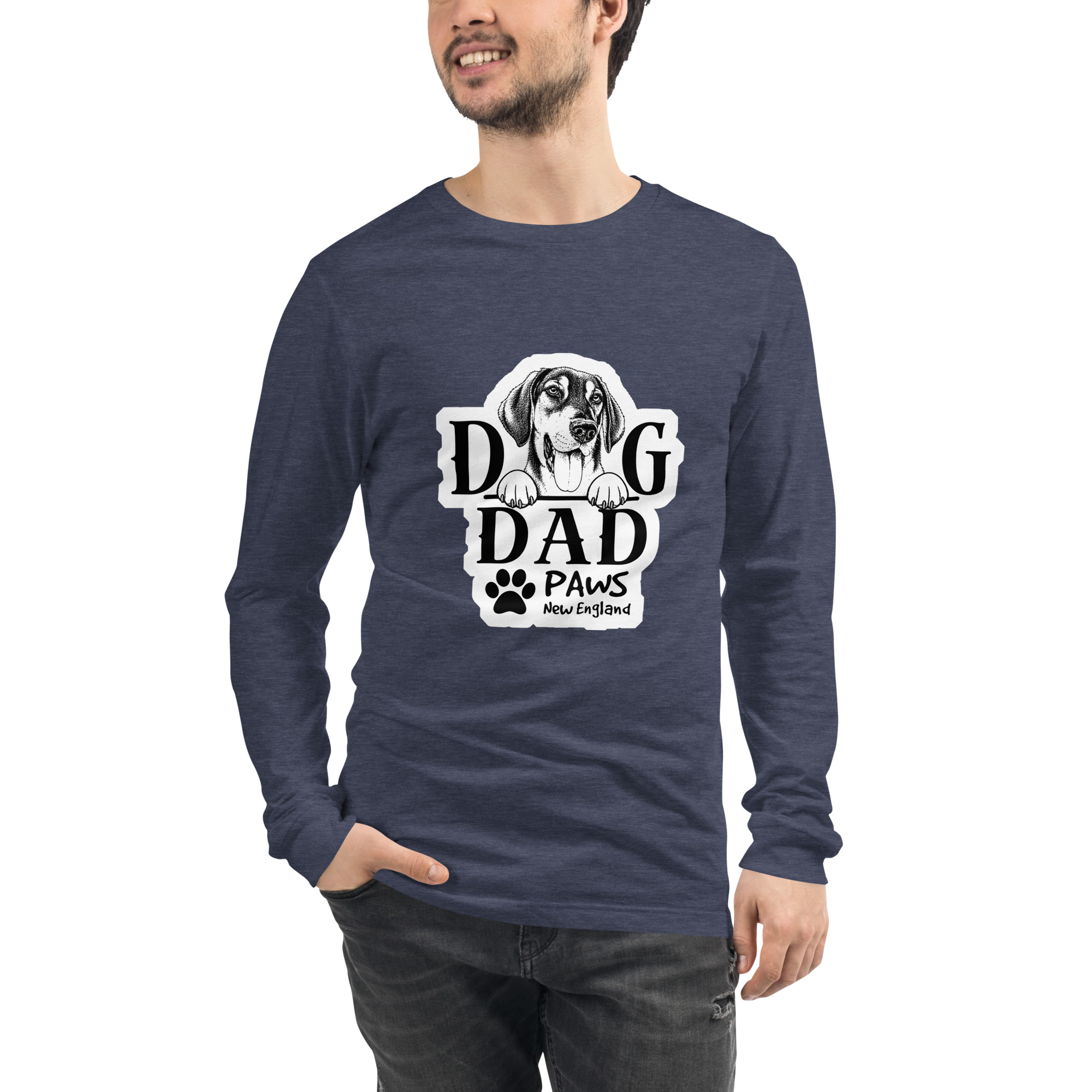 Limited Edition - Wella Dog Dad - Unisex Long Sleeve Tee - Image 9