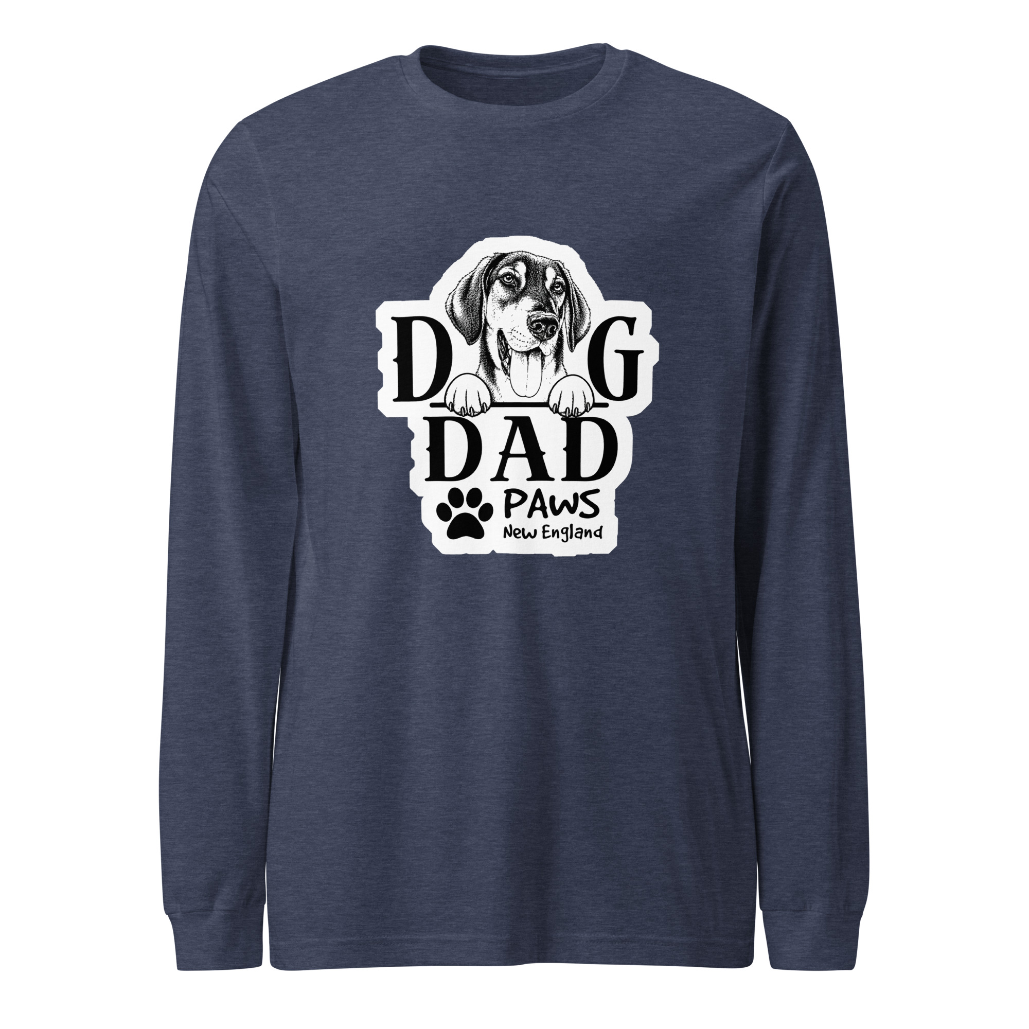Limited Edition - Wella Dog Dad - Unisex Long Sleeve Tee - Image 4