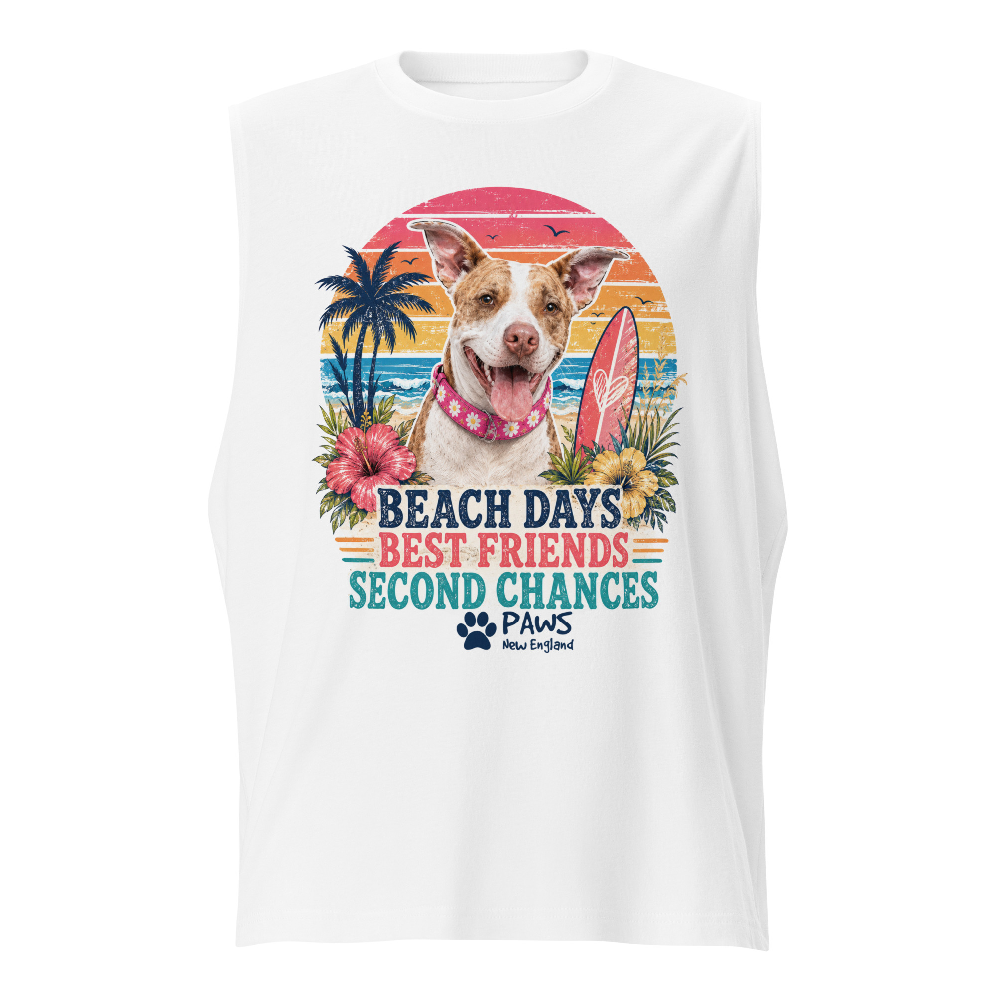 Limited Edition - Beach Days, Best Friends & Second Chances Tank - Image 2